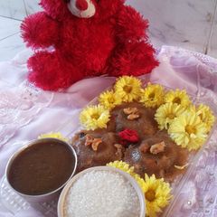 A picture of Sapota Kesari Bhat.