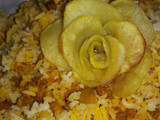 گل رز سیب زمینی