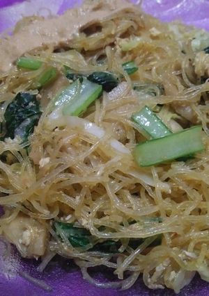 Foto resep Bihun goreng sambal kacang