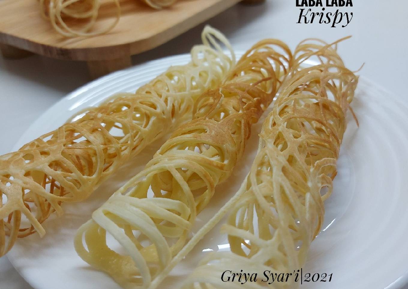 Kue Jaring Laba-Laba Krispy