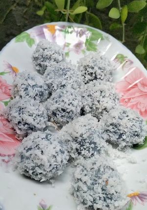 Foto resep Klepon Bunga Telang (Boh Rom Rom Bunga Telang)