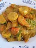 Gemüse-Süsskartoffel-Curry