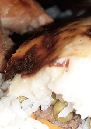 صورة لوصفة رز بالبشاميل بالخطوات 👍🏻👌🏻😋