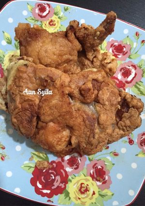 Foto resep Ayam tepung failed (keto)
