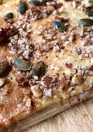 Une photo de Crêpes healthy à la cannelle