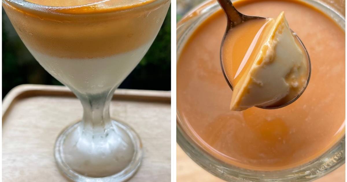 สูตร Panna Cotta Iced Thai Tea keto /พานาคอตต้าชาไทยคีโต 🧐 โดย Eat Am