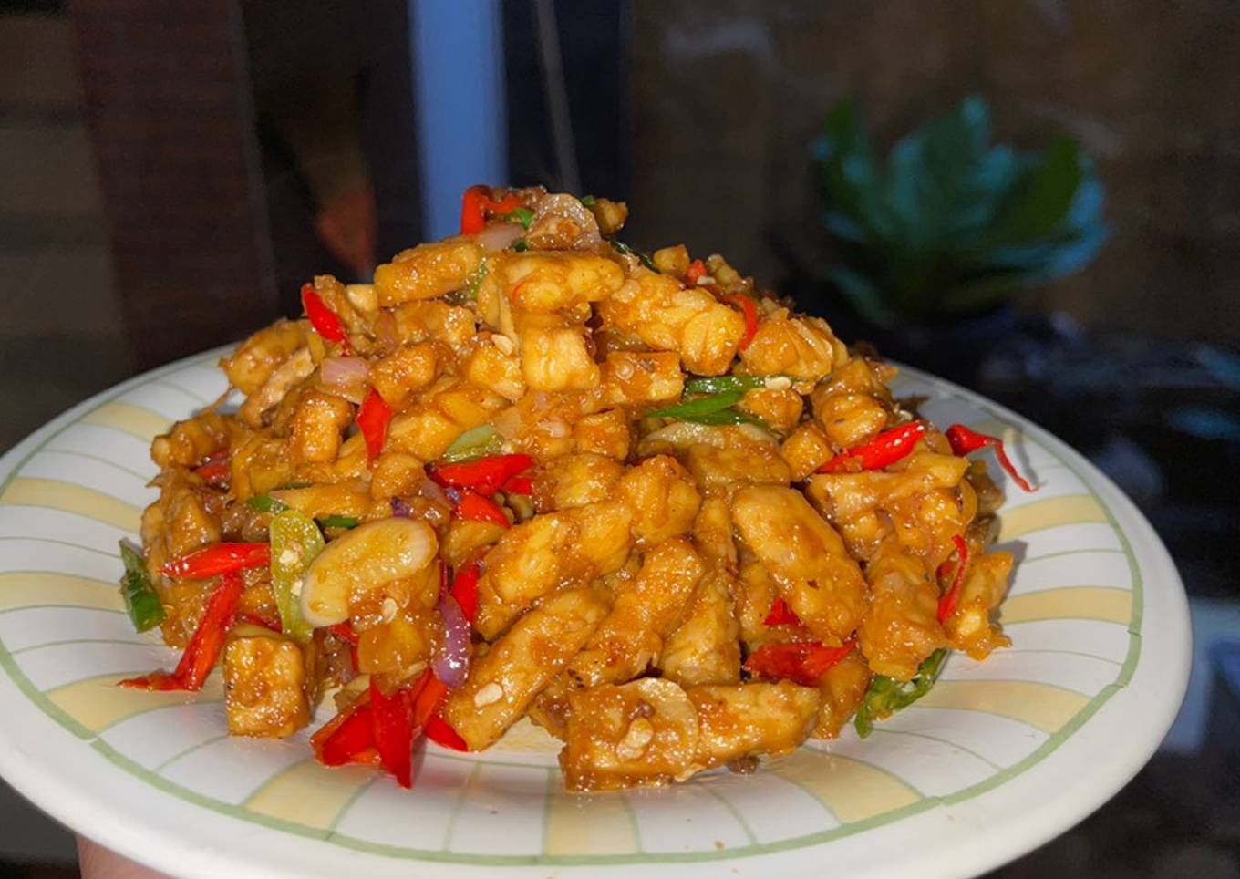 Orek oseng tumis tempe beda