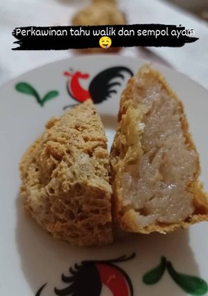 Foto resep Tahu walik isi sempol ayam