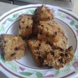 Banana choco oat bars