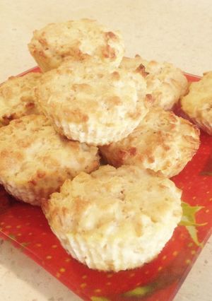 Túrós-Zabpelyhes Muffin recept fotója