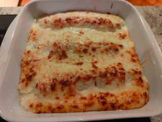 Gratin d'asperges au jambon