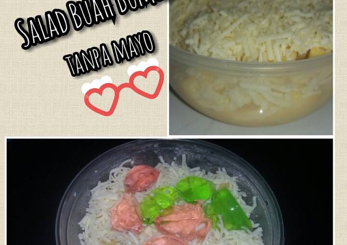 Cara Membuat Salad Buah Tanpa Mayo &#34;untuk Ibu Hamil&#34; yang Enak