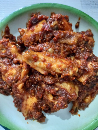 Resep Ayam masak bumbu rujak Yang Menggugah Selera
