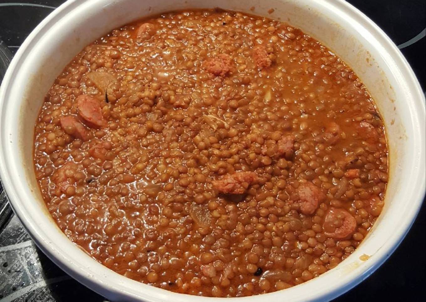 Lentejas con Chorizo