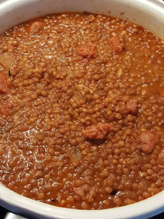 Una foto de Lentejas con Chorizo