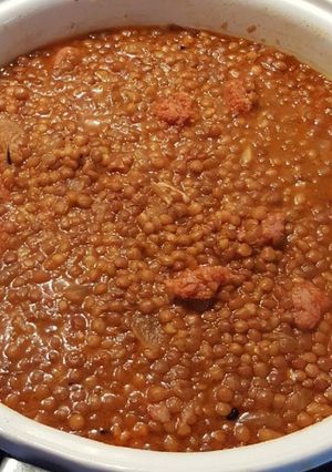 Una foto de Lentejas con Chorizo