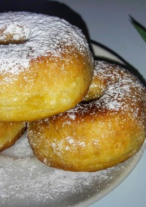 Foto resep Donat Labu Kuning, Tanpa Telur