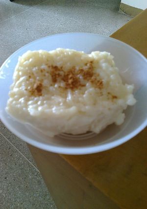 Una foto de Arroz con leche