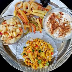 A picture of Ramzan special thali.