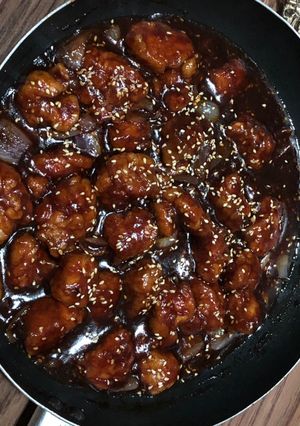 صورة لوصفة دجاج صيني صويا صوص