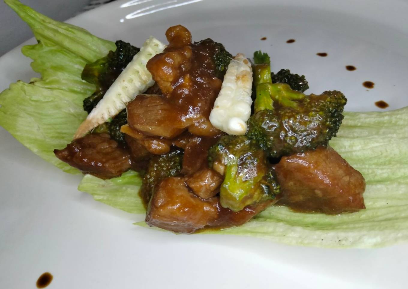 Teriyaki de res