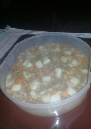 Una foto de Guiso de lentejas