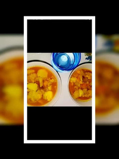 صورة لوصفة شوربه خضار 😘