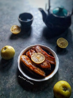 Foto resep Pisang Bakar Saus Karamel