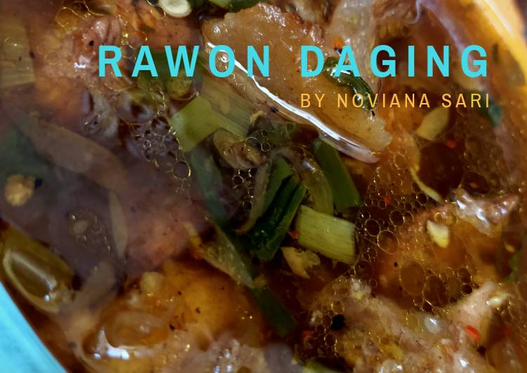 Resep Rawon Daging, Lezat Sekali