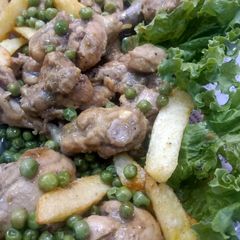 Chicken roast witb veggie A picture of Chicken roast witb veggie.