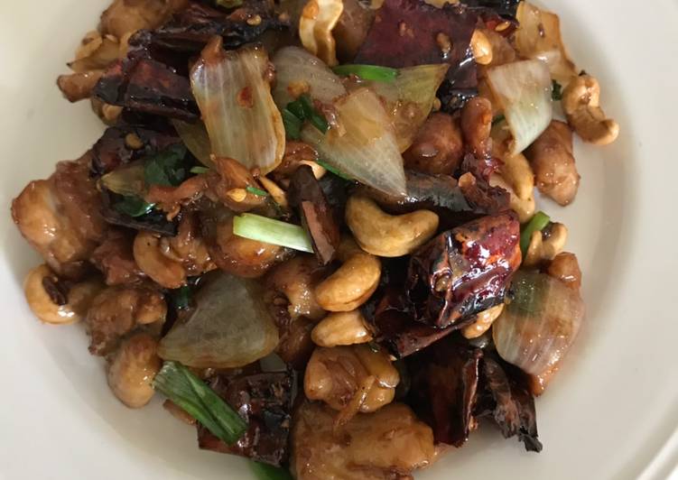 Resep Chicken Kung Pao / Ayam Kungpao yang Enak Banget