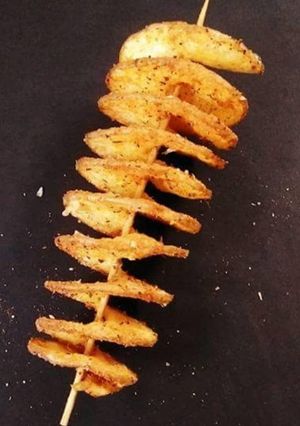 A picture of Tornado potatoes.