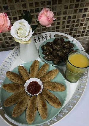 صورة لوصفة ناجتس البطاطس في الفرن
