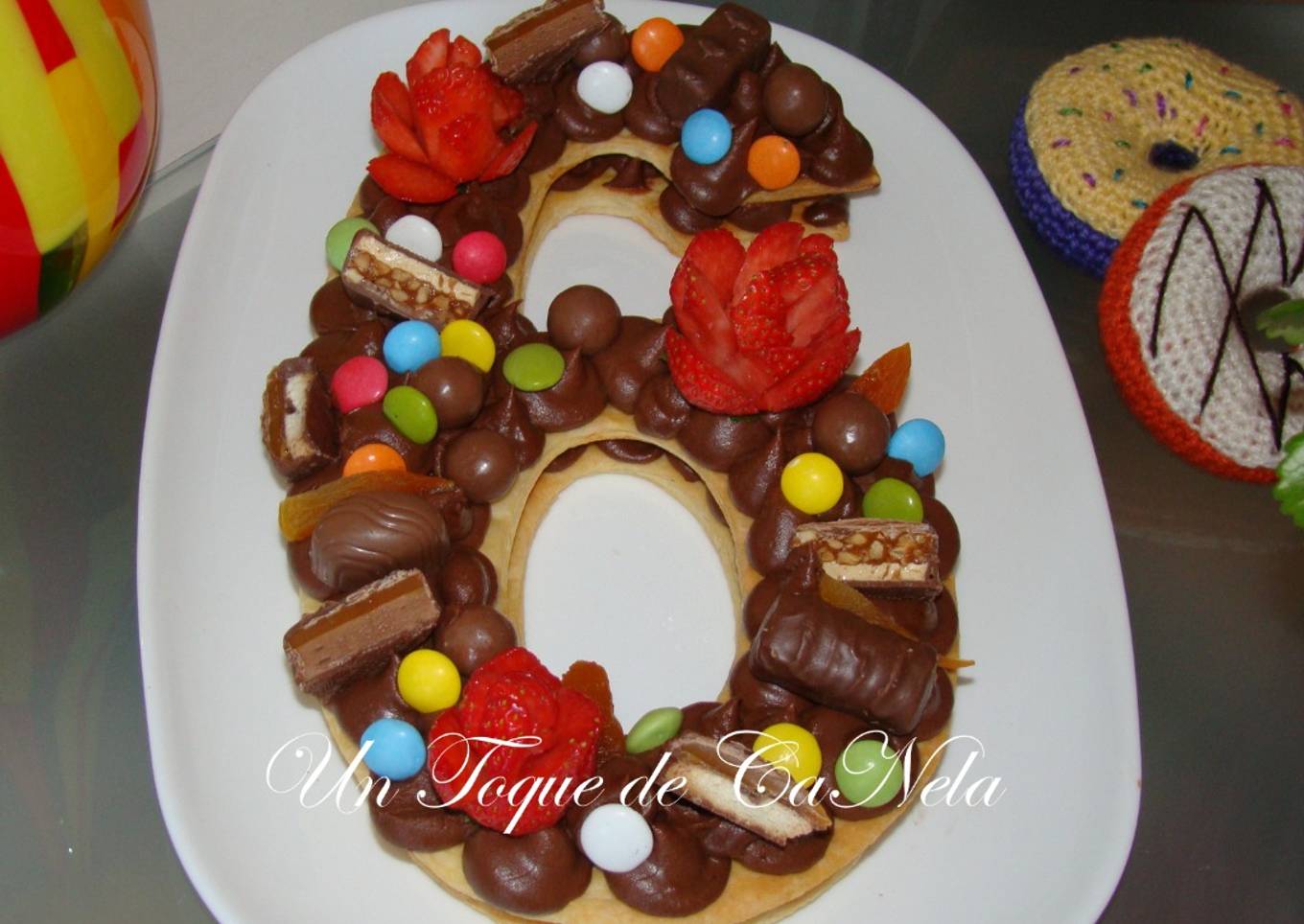 Tarta adikosh tendencia 2018 con ganache de nutella