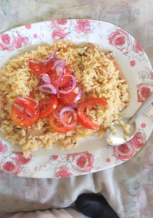 A picture of Local pilau.
