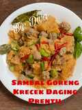 Sambal Goreng Krecek Daging Prentil