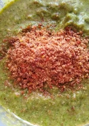 A picture of Flax seed Chutney.