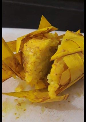 Foto resep Ketupat bumbu kuning