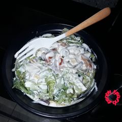 A picture of Grren Veg Salad.