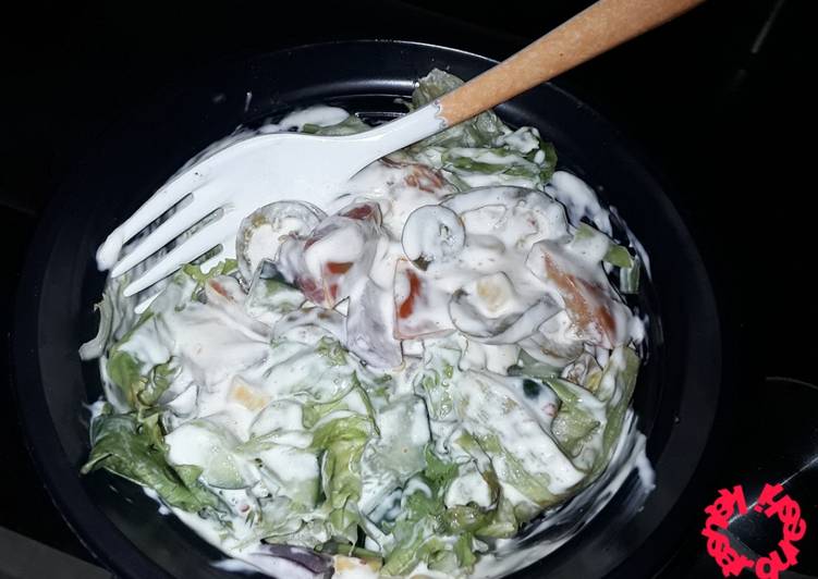 Simple Way to Make Favorite Grren Veg Salad