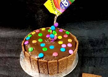 Easy Prepare Recipe Biscuit chocolate gems cake Very Delicious