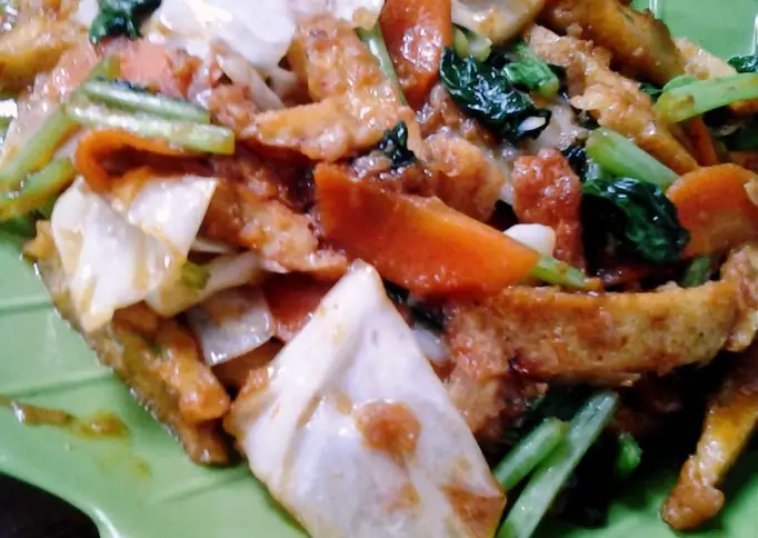 Resep Cap Jae Jawa dg Kekian Palsu, Lezat