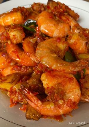 Foto resep Udang Balado Khas Padang