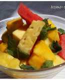 Mojito Fruit Salad - Ensalada de mojito de Jamie Oliver