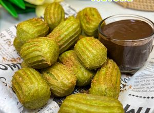 Foto resep Churros matcha takaran sendok