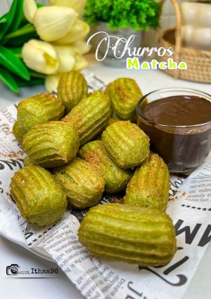 Foto resep Churros matcha takaran sendok