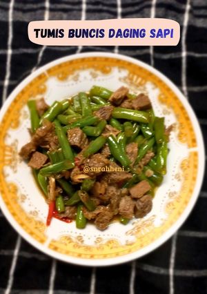 Foto resep Tumis Buncis Daging Sapi
