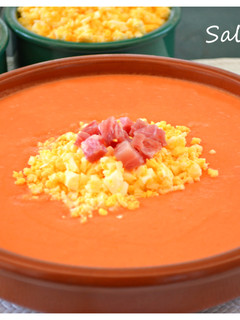 Una foto de Salmorejo cordobés (Thermomix)