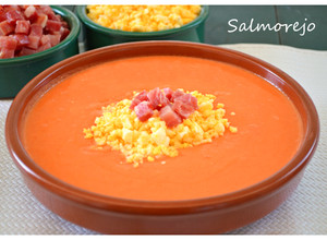 Foto principal de Salmorejo cordobés (Thermomix)