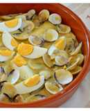 Cazuela de merluza a la koskera (Thermomix)